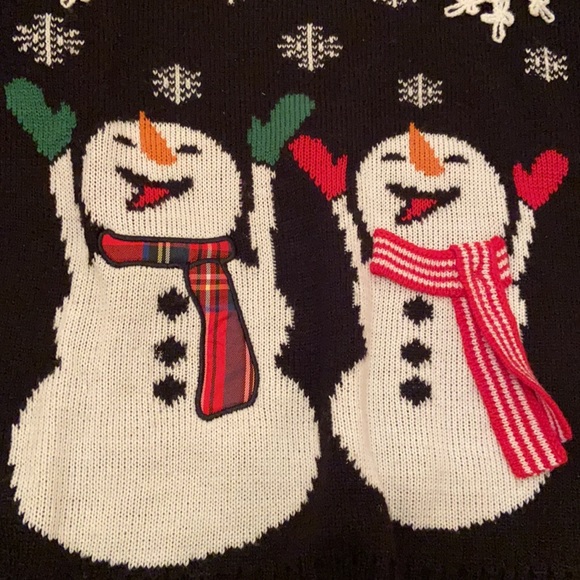 Karen Scott winter Themed Sweater - Picture 3 of 4
